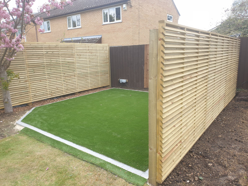 Fencing project by Green Room Gardens